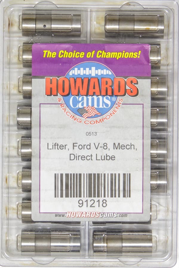 [HRC91218] Howards Racing Components - Solid Lifters - Ford V8 Direct Lube