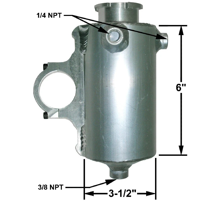 [HOW342410] Howe - Vertical Surge Tank Clamp On 1.75in