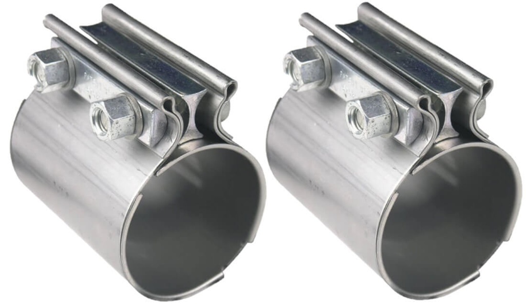 [HKR41172] Hooker - Exhaust Coupler Clamps 2-1/2 Ss 2pk