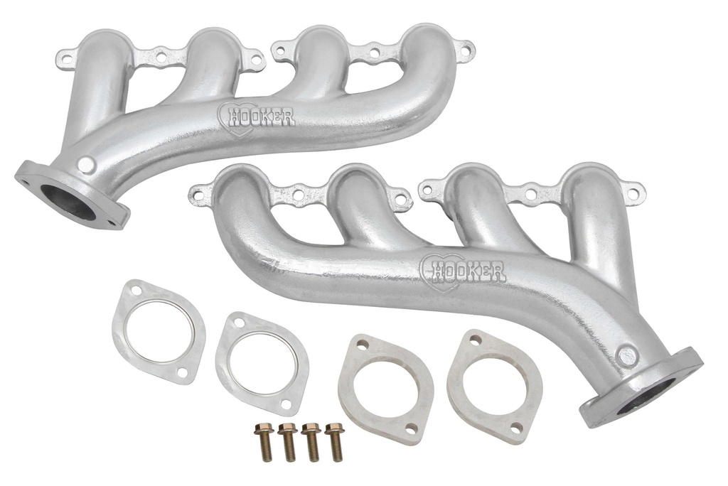 [HKR8502-1] Hooker - GM LS Cast Iron Exhaust Manifolds W/2.5in Outlet