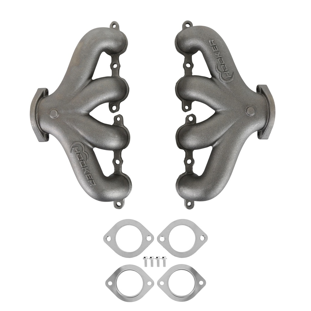 [HKR8504HKR] Hooker - Exhaust Manifold Set GM LS - Center Dump