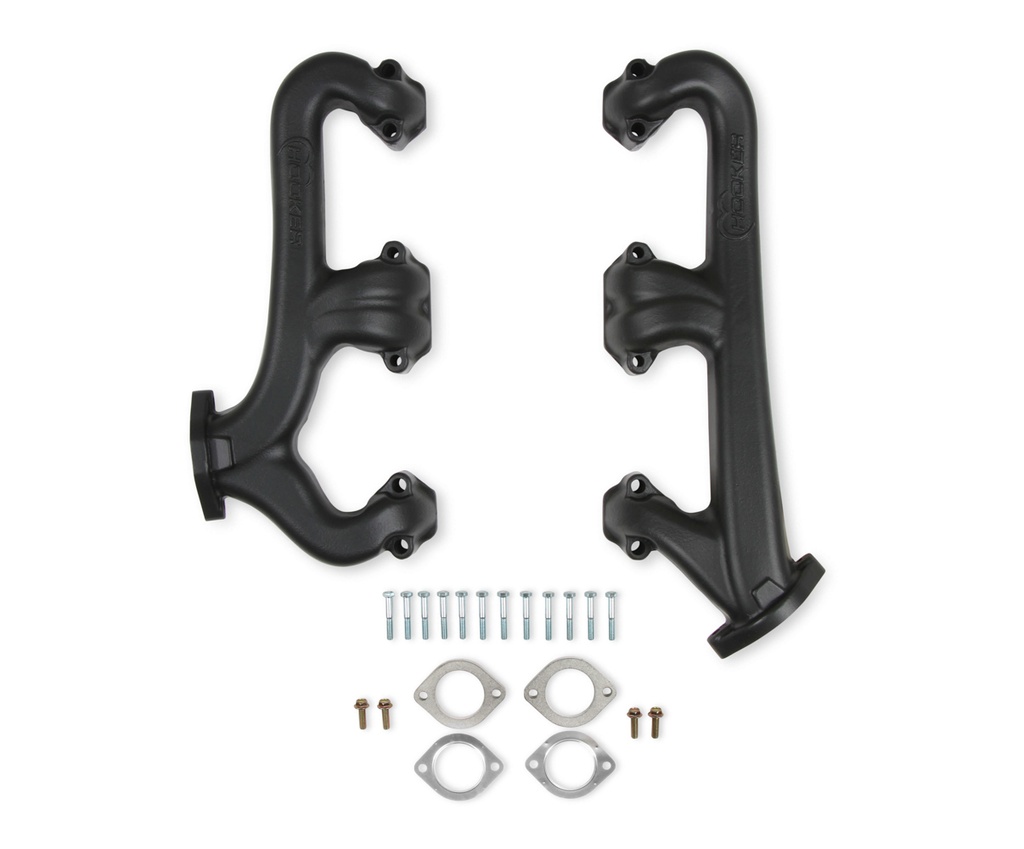 [HKR8525-3HKR] Hooker - Exhaust Manifold Set Cast Iron - SBC 2.5 Dia