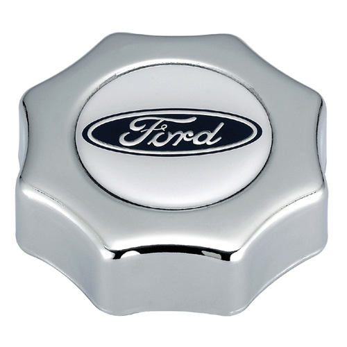 [FRD302-230] Ford - Alm Screw-In Oil Fill Cap W/Ford Oval Logo