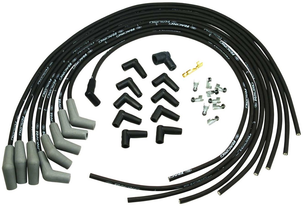 [FRDM12259-M302] Ford - 9mm Black Spark Plug Wire Set