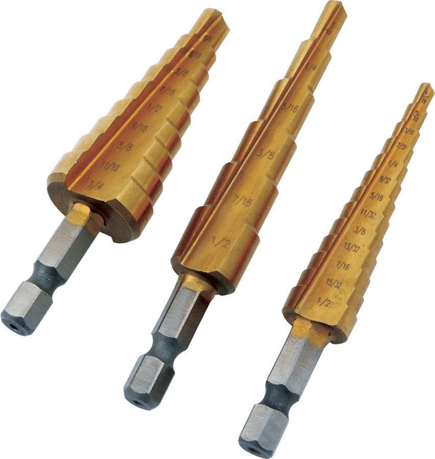 [ALL11040] Allstar Performance - Step Drill Set 3pc