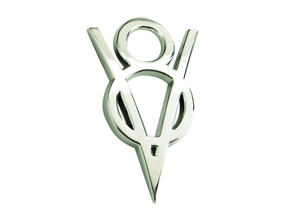 [FRDM7843-V8] Ford - Chrome V-8 Badge