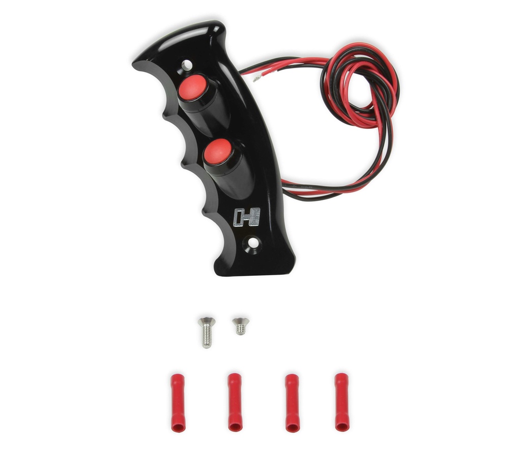 [HUR153-9004] Hurst - Shifter Handle - Pistol Grip Plate Billet Black