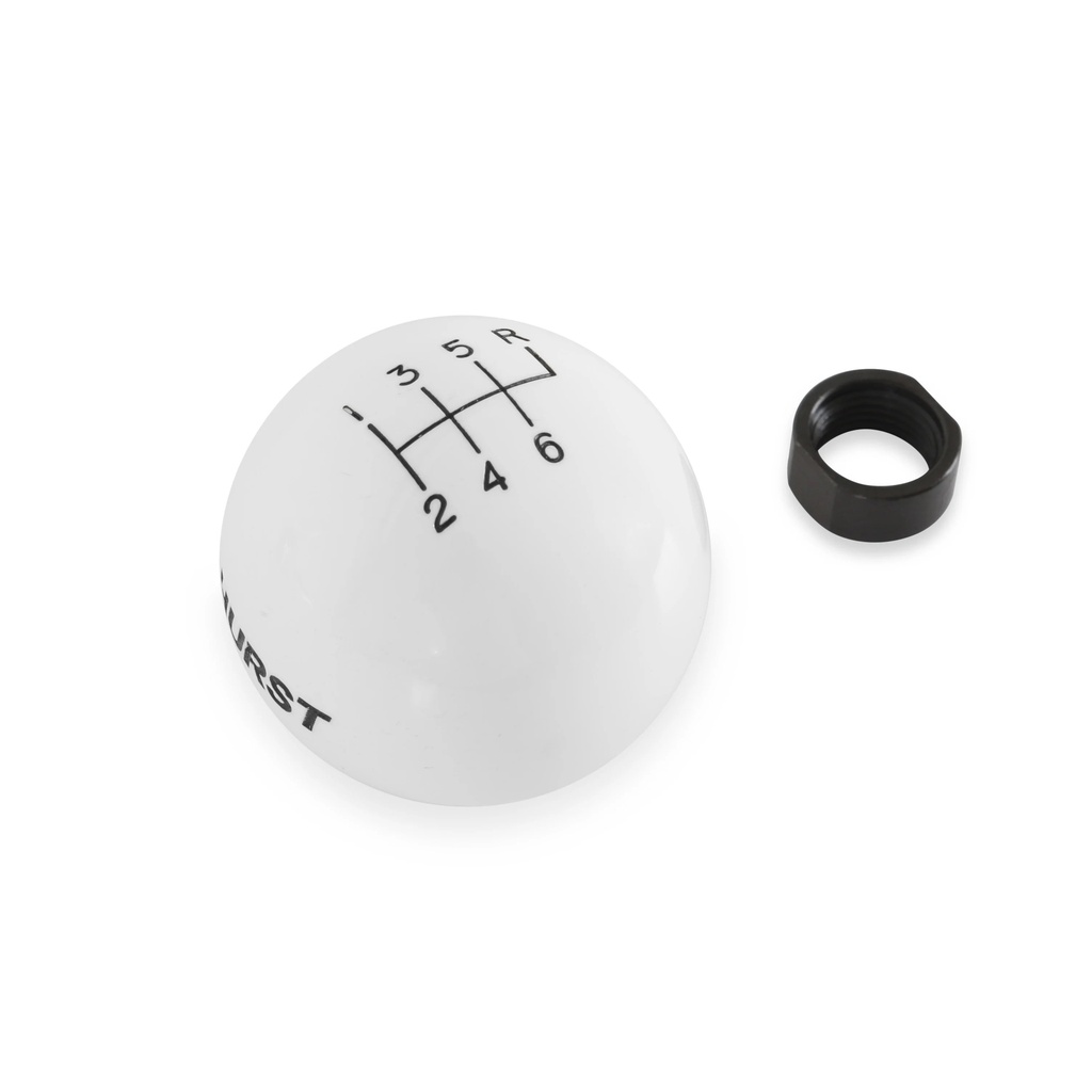[HUR163-0016] Hurst - F-Body 6-Speed White Classic Shift Knob