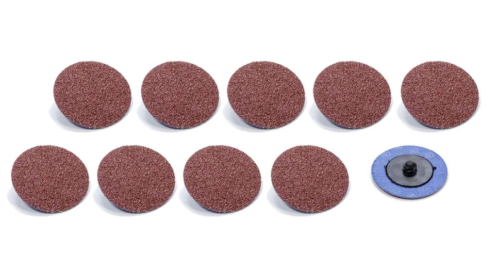 [ALL12105] Allstar Performance - Twist Lock Sanding Disc 2in 60 Grit 10pk