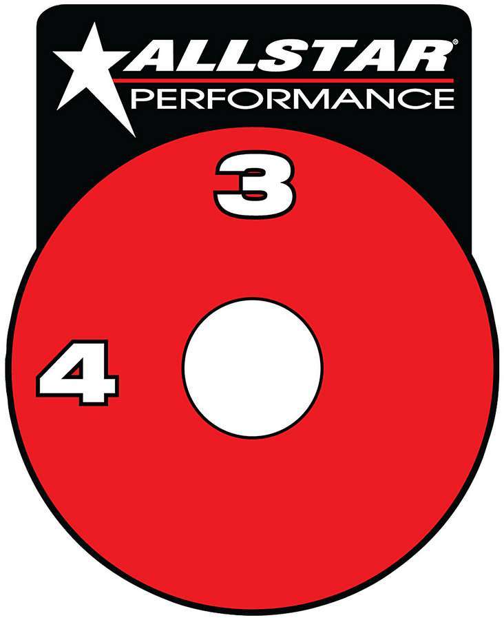Allstar Performance - RF Brake Shut-Off Valve Decal