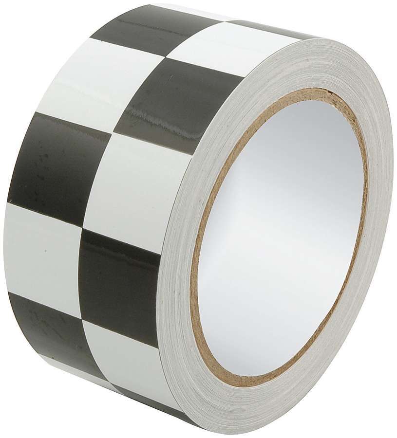 Allstar Performance - Racers Tape 2in x 45ft Checkered Black/White