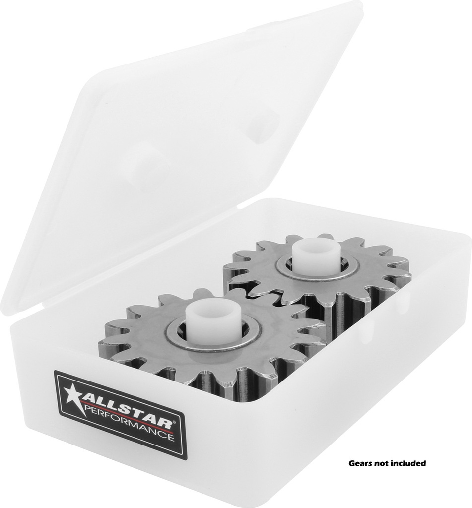 [ALL14350-50] Allstar Performance - QC Gear Tote Plastic White 50pk