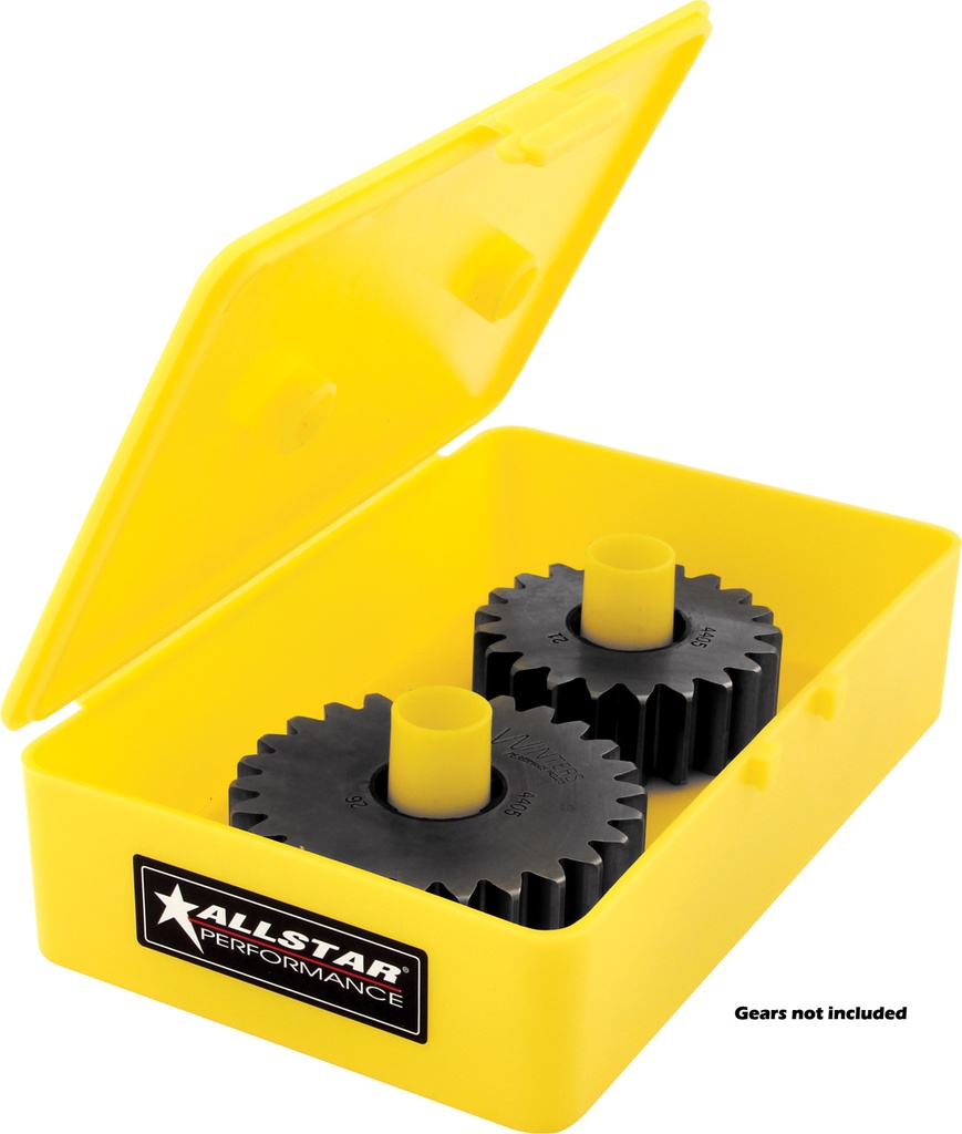 [ALL14352] Allstar Performance - QC Gear Tote Plastic Yellow Midget