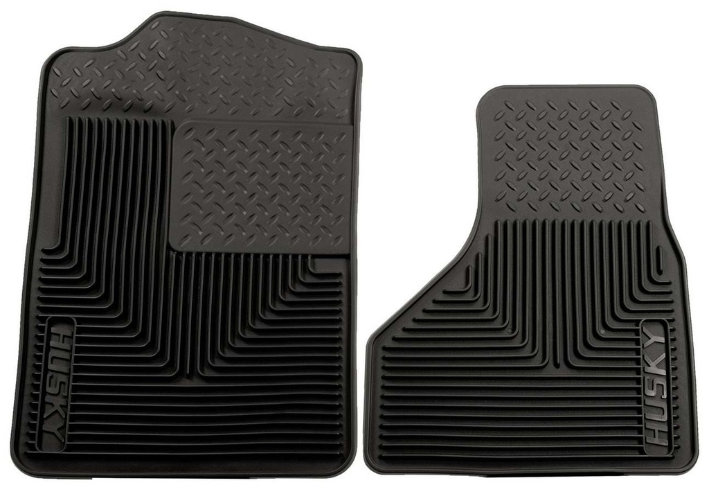 [HSK51201] Husky Liners - Heavy Duty Floor Mats- Black