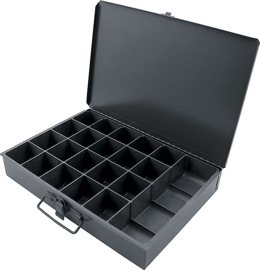 [ALL14365] Allstar Performance - Metal Storage Case 21 Comp 9.5x13.5x2