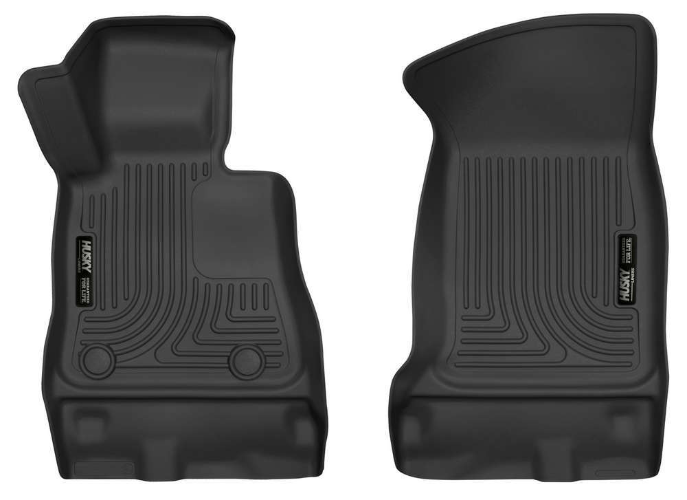 [HSK52231] Husky Liners - GM X-Act Contour Floor Liners Front Black