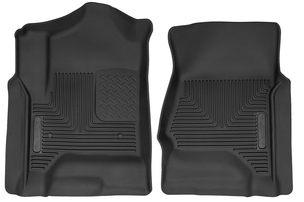 [HSK53111] Husky Liners - Gm X-Act Contour Floor Liners Front Black