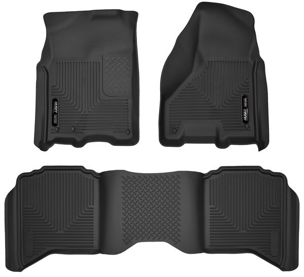 [HSK53608] Husky Liners - Front & 2nd Seat Floor Liners X-Act Contour