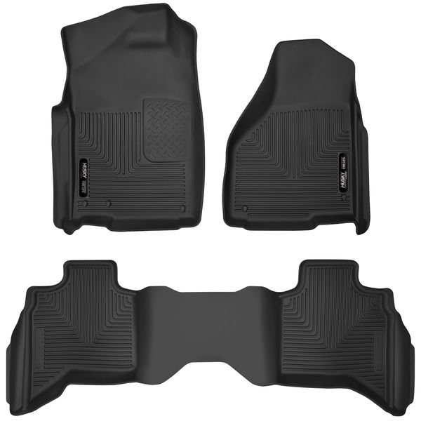 [HSK53628] Husky Liners - Front & 2nd Seat Floor Liners X-Act Contour