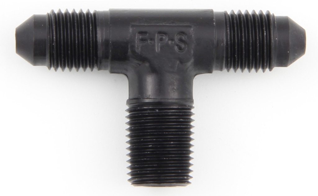[FRG482503-BL] Fragola - #3 X 1/8 MPT Tee Fitting Black