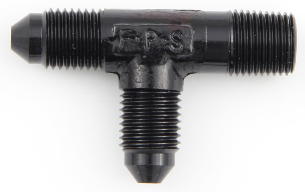[FRG482603-BL] Fragola - #3 x 1/8 MPT Tee Fitting Black