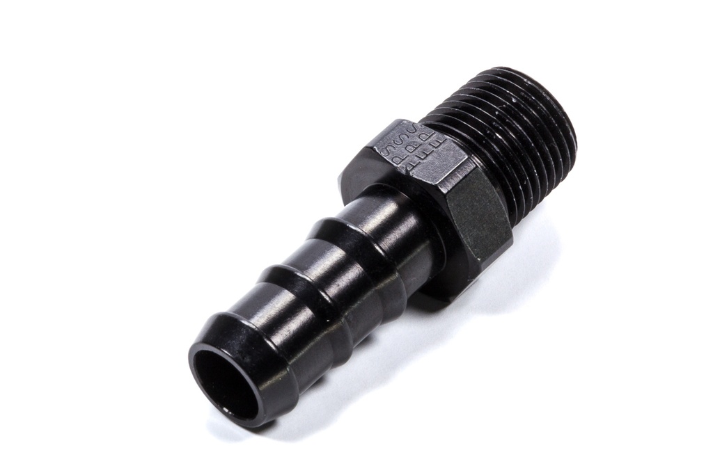 [FRG484010-BL] Fragola - 5/8 Hose Barb X 1/2 MPT Fitting Black