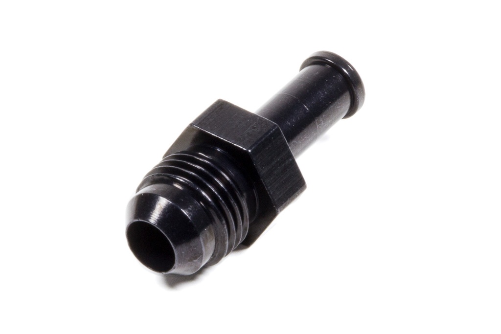 [FRG484205-BL] Fragola - #6 Male X 5/16 Barbed Str. Hose Fitting Black