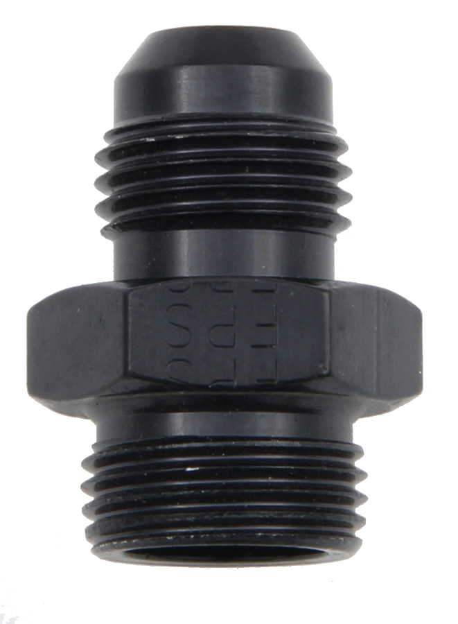 [FRG491950-BL] Fragola - Male Adapter Fitting #6 x 5/8-20 Carter Black