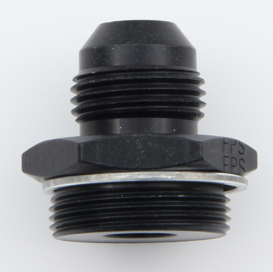 [FRG491965-BL] Fragola - Male Adapter Fitting #8 X 1-20 Rochester Blk