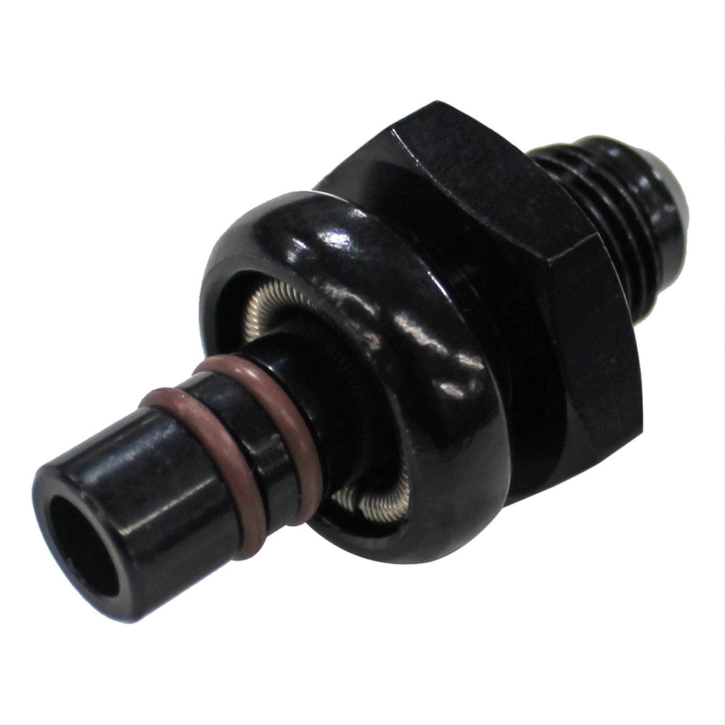 [FRG491986-BL] Fragola - 6an To Ford Efi .435 Shank Fitting Black