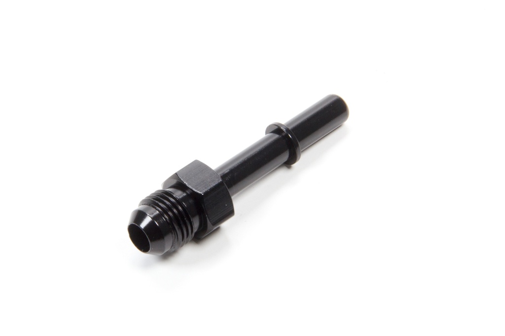 [FRG491993-BL] Fragola - Efi Fuel Adapter Fitting #6 X 5/16 Black