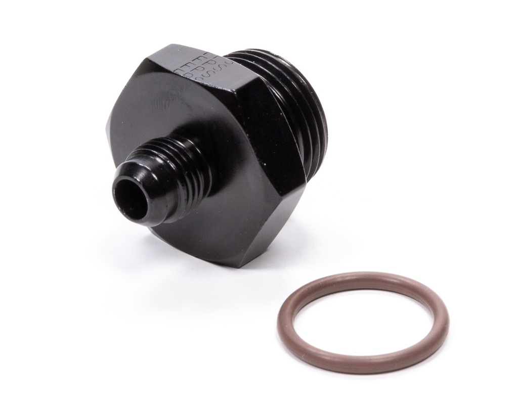 [FRG495114-BL] Fragola - #6 X 1-1/16-12 (#12) Radius O-Ring Fitting Bk