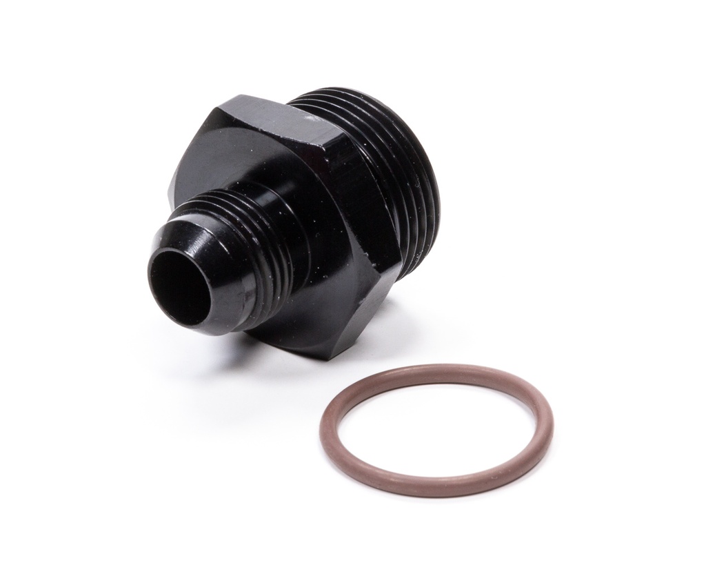 [FRG495117-BL] Fragola - #10 X 1-5/16-12 (#16) Radius O-Ring Fitting Bk
