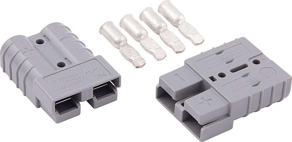 Allstar Performance - Battery Quick Disconnect 50 Amp Gray 1pr