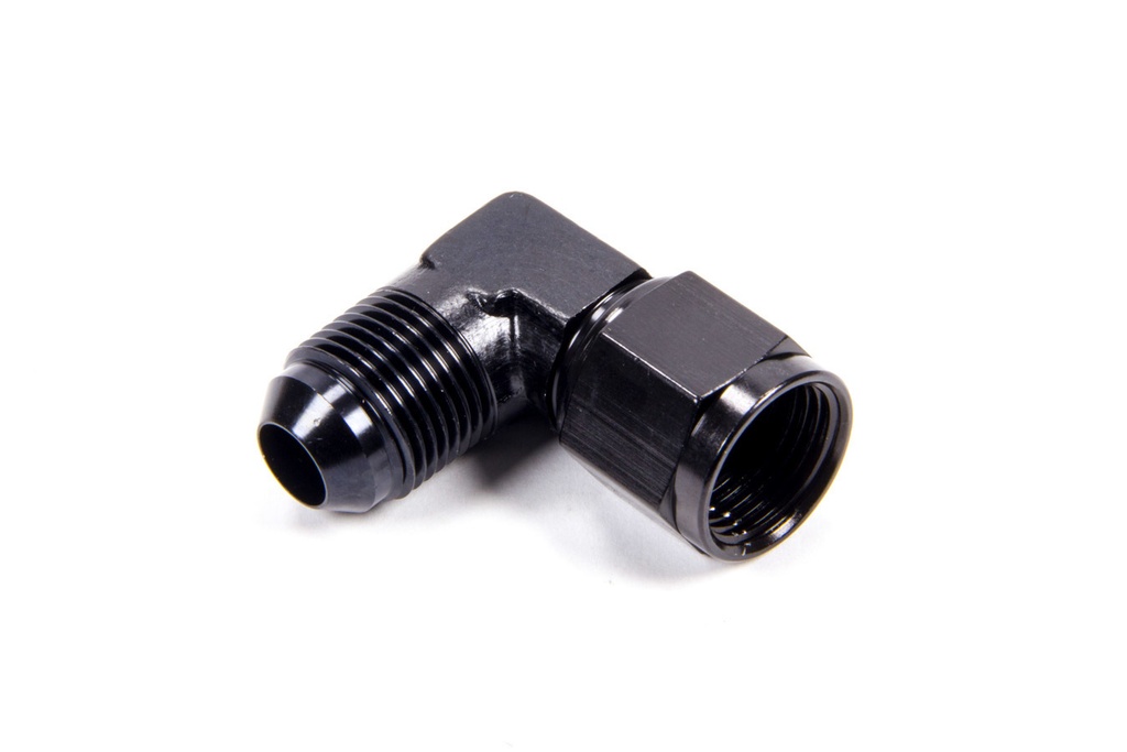 [FRG498104-BL] Fragola - #8 Female Swivel To Male 90 Degree Fitting Black