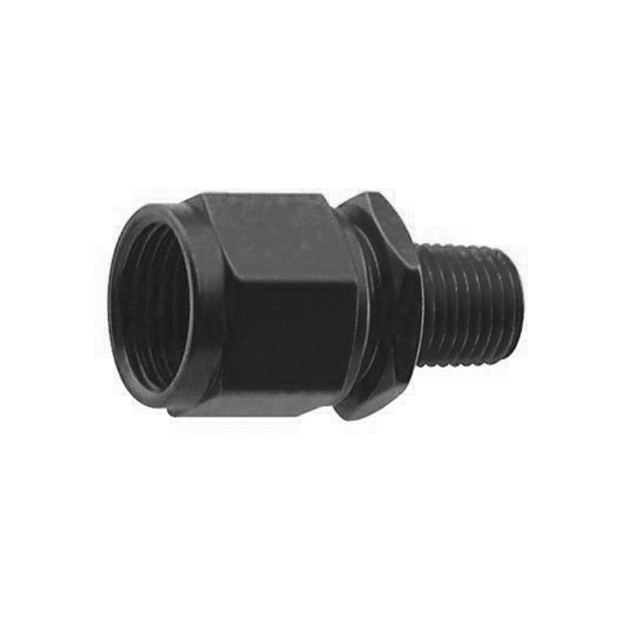 [FRG499303-BL] Fragola - #3 Female Swivel To 1/8mpt Fitting Black