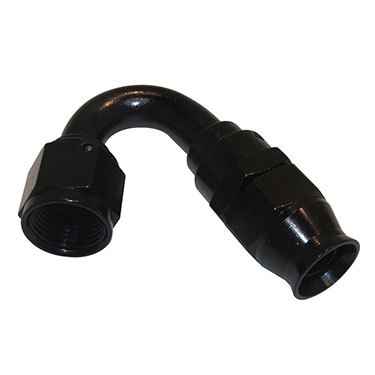 [FRG681512-BL] Fragola - Hose Fitting #12 150 Deg PTFE Black