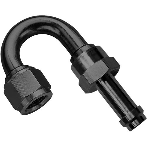 [FRG751806-BL] Fragola - #6 Ez Street 180-Degree Hose Fitting
