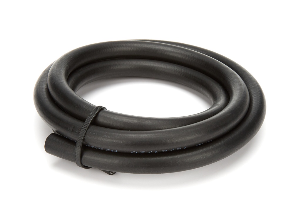 [FRG833008] Fragola - #8 Push-Lite Hose 3ft Hi-Temp - Black