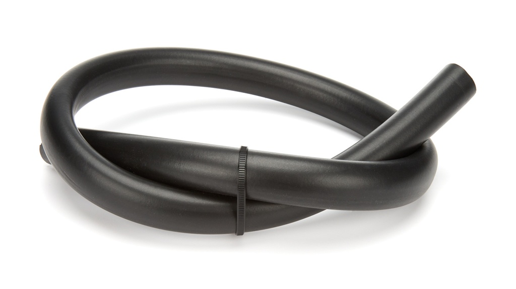 [FRG833012] Fragola - #12 Push-Lite Hose 3ft Hi-Temp - Black