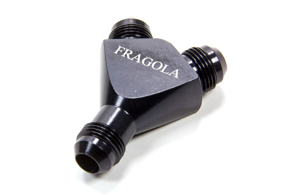 [FRG900608-BL] Fragola - 8an Y-Male Fitting Black