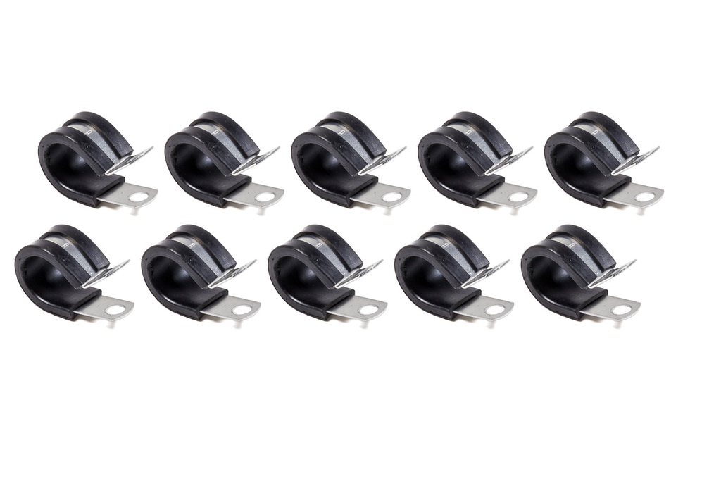 [FRG900953] Fragola - Padded Line Clamps 10pk 5/8 (#6)