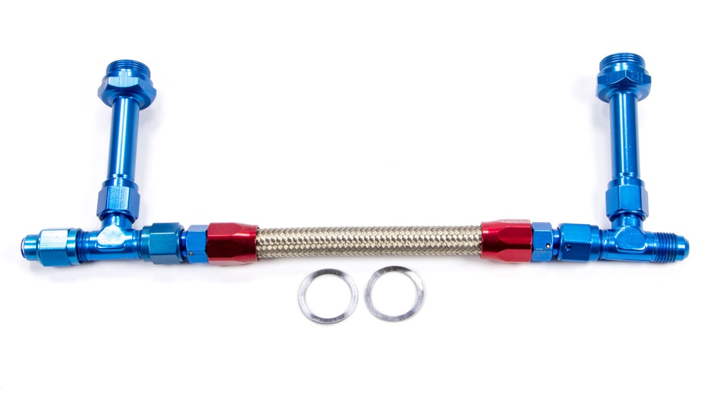 [FRG920002] Fragola - #6 Fuel Line Kit 7/8-20 Dual Inlet 4150