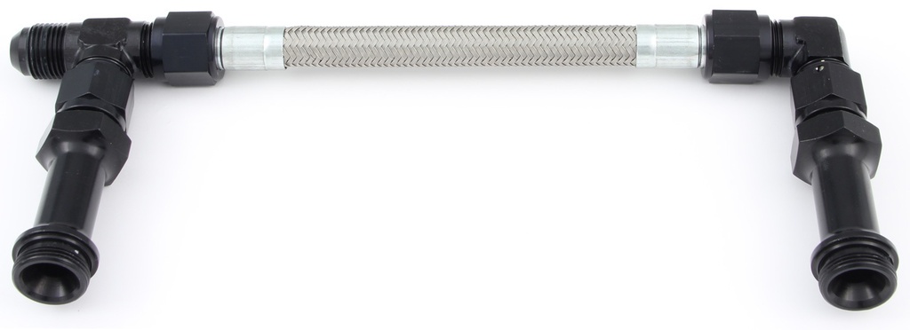 [FRG920023-BL] Fragola - #8 Pro Stock Fuel Line Kit 4150 Black