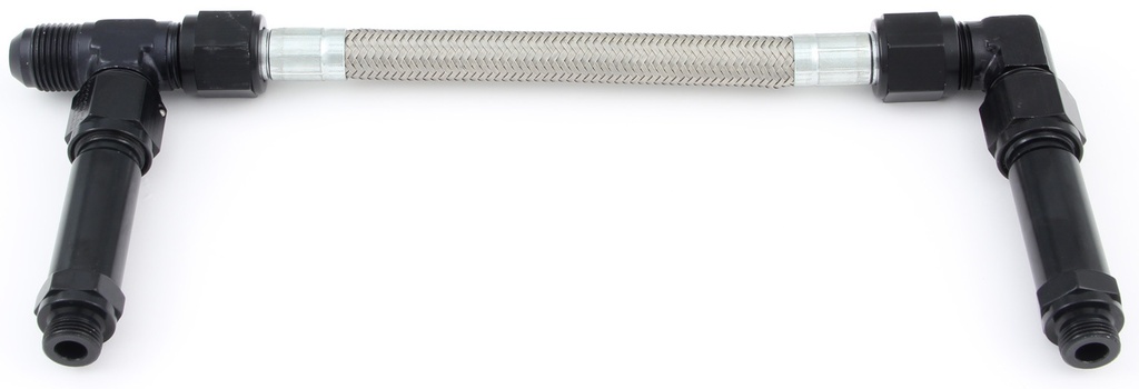 [FRG920026-BL] Fragola - #6 Pro Stock Fuel Line Kit Demon Black