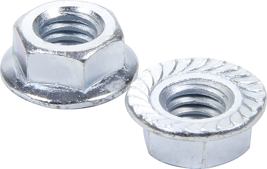 [ALL16041-10] Allstar Performance - Serrated Flange Nuts 5/16-18 10pk