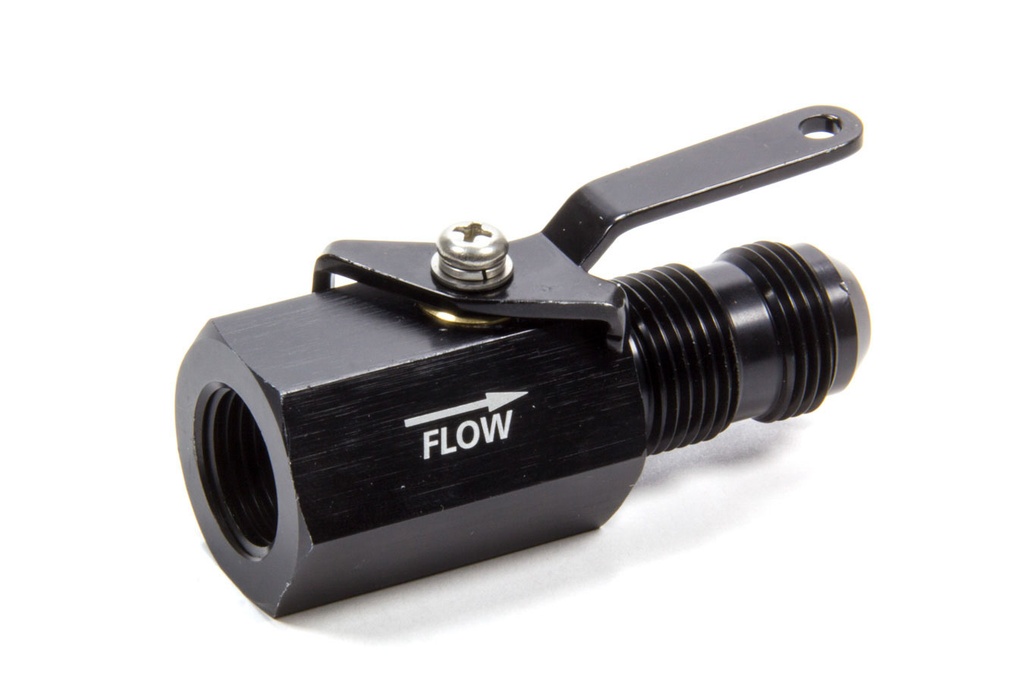 [FRG961010-BL] Fragola - #10 Shut Off Valve Black Female Inlet/Male Outlet