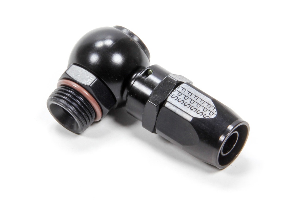 [FRG100008] Fragola - #8 Banjo Hose Fitting Straight - Black