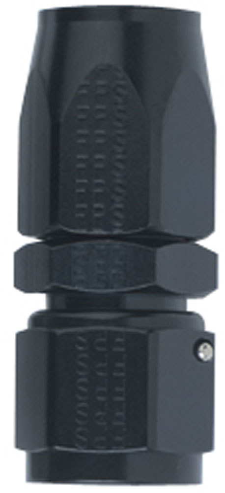 [FRG100108-BL] Fragola - Hose Fitting #8 Straight Black