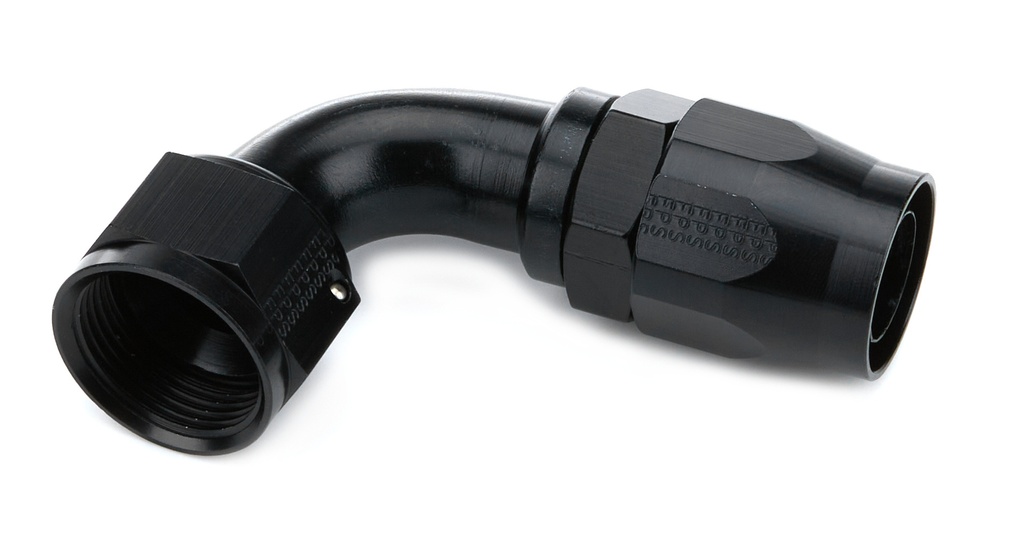 [FRG109016-BL] Fragola - #16 X 90 Power Flow Hose End Black